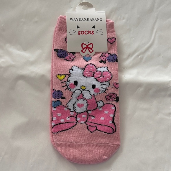 Other - Hello Kitty Socks-Pink (1 Pair)